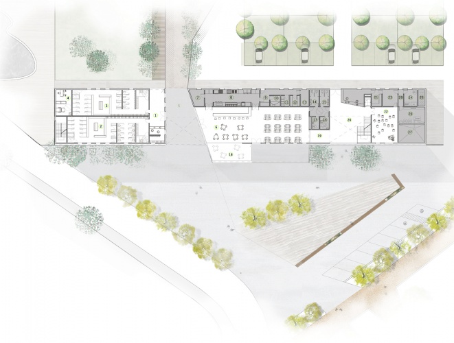 Planta baja - Albergue