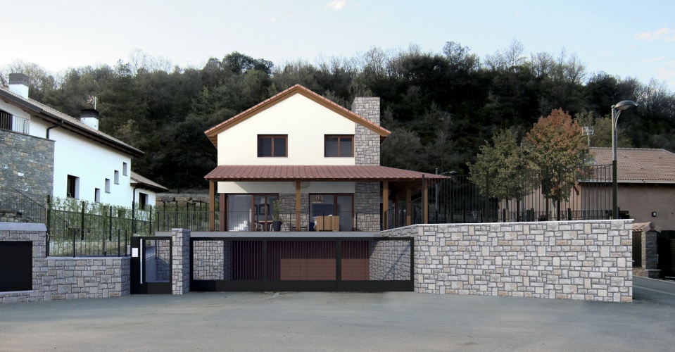 Vista frontal